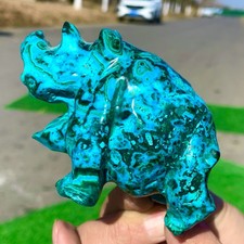 Cristallo di malachite lucido