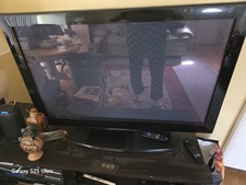 Black LCD Flat Screen TV