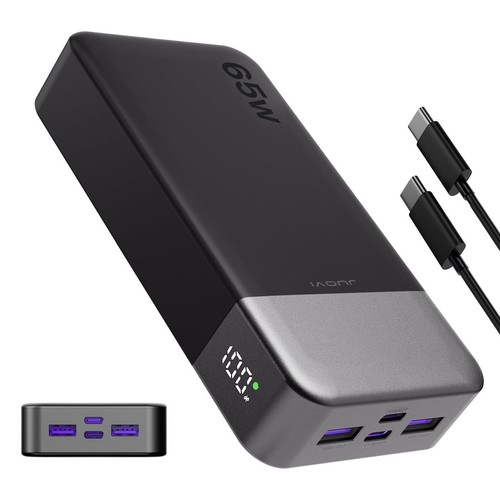 Juovi power bank 20000mah - 20000mah, 65w