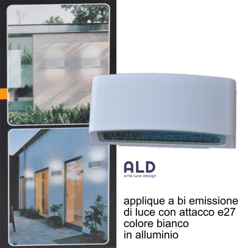 Applique esterno e27 bi - applique, da