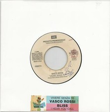 VASCO ROSSI / BLISS - 45 GIRI