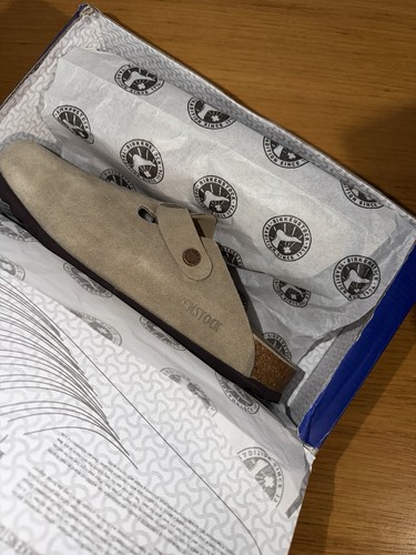 Birkenstock boston taupe - birkenstock,