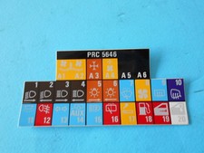 Genuine Fuse Cover Sticker For