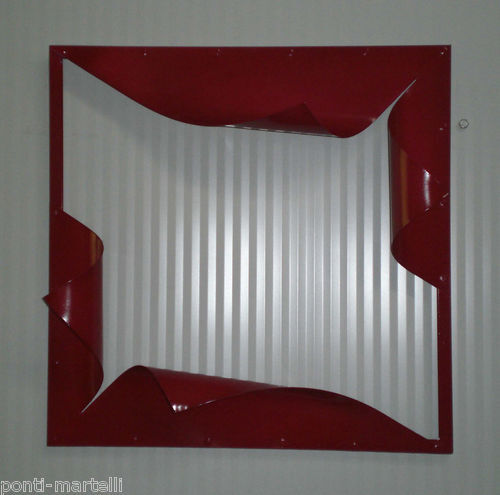 Cornice specchio ferro - specchio, battuto