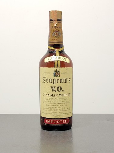 Whisky canadian seagram o - canadian, v.o