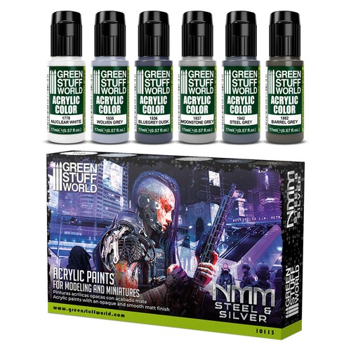 Set pittura argento e - pittura,