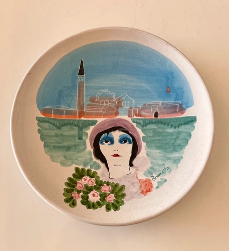 Piatto ceramica renato - ceramica, borsato
