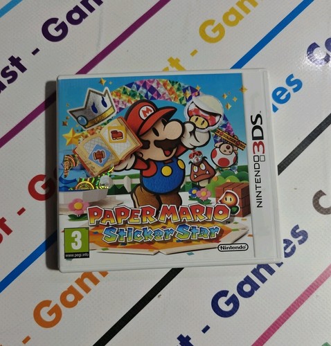 Paper mario sticker - sticker, star