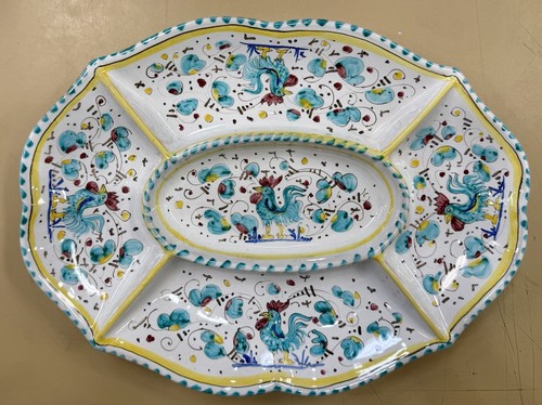 Deruta ceramica antipasto - ceramica,