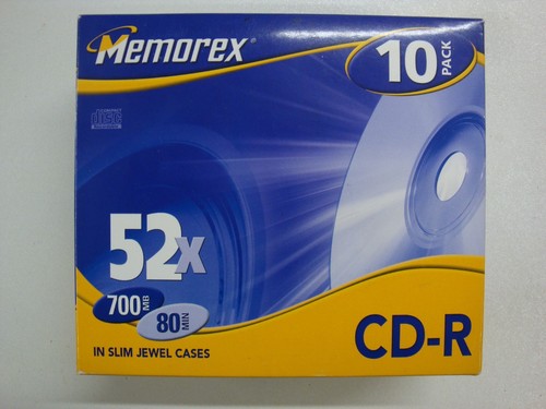 Memorex confezione r - confezione, 10
