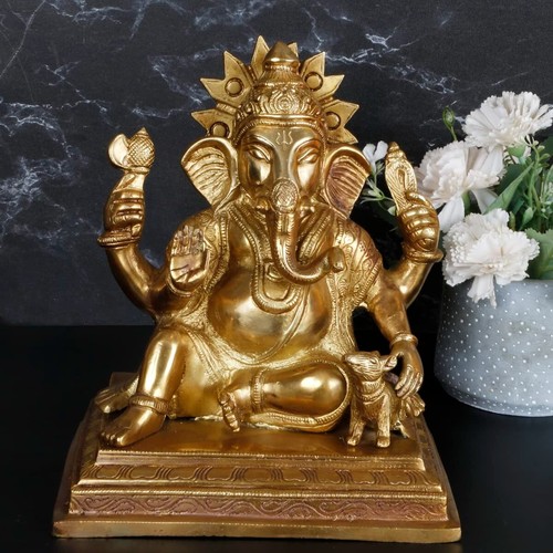 Statua ottone lord ganesh - in,