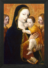 Quadro madonna col bambino - col,