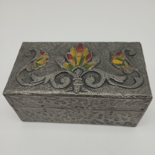 Art nouveau style pewter - nouveau,