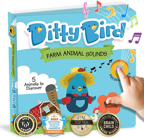 Ditty bird libro animali - libro,