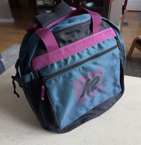 Zaino vintage viola acqua - zaino,