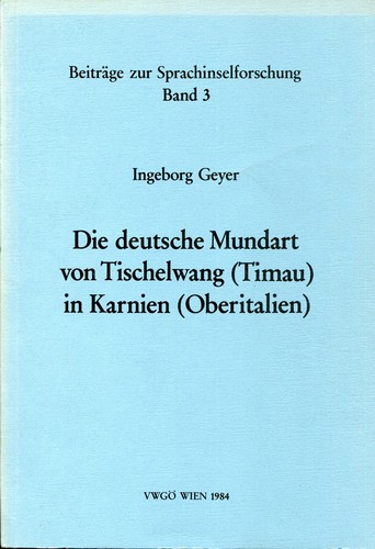 Die deutsche mundart - die, von