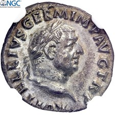 Vitellius, Denier, 69, Rome