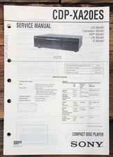 Sony cdp xa20es lettore - cdp-xa20es, cd