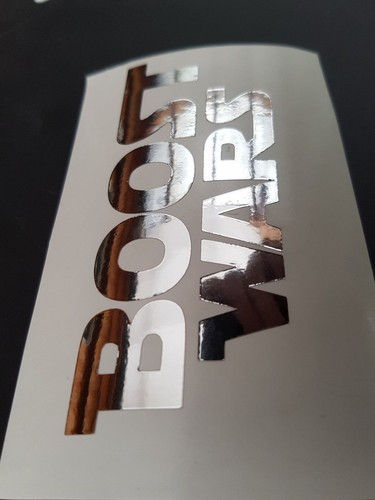 Adesivi cromati boost wars - cromati,