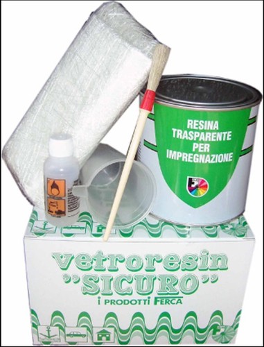 Resina poliestere 750 - 750, ml
