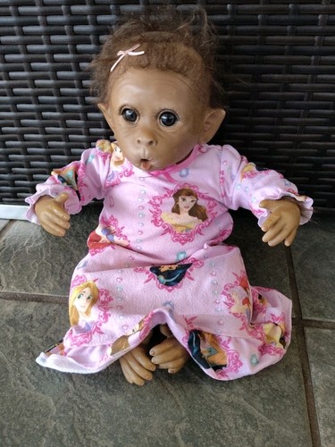 Ashton drake baby - ashton, monkey