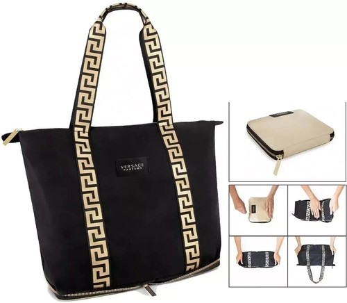 Versace bag nero oro - versace,