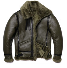Giacca Pelle Lana Shearling