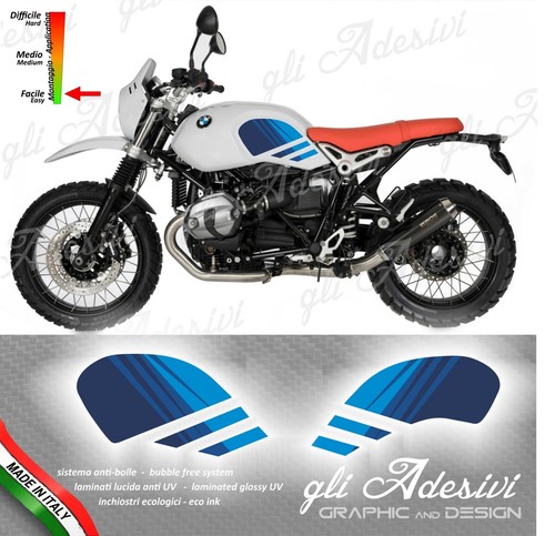Set adesivi serbatoio bmw - adesivi,
