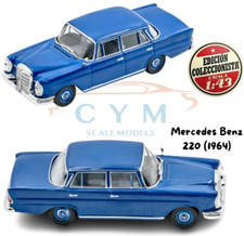 Coche Mercedes-Benz 220 S / 1964 / Autos Inolvidables (Escala 1/43) 220S, Ixo
