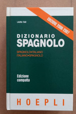 LIBRO DIZIONARIO SPAGNOLO Laura Tam 2006-2007 Edizione Compatta Hoepli.
