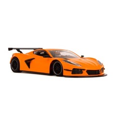 SLOT CAR NSR  CORVETTE C 8 R  TEST CAR ARANCIONE  NUOVA  1/32 