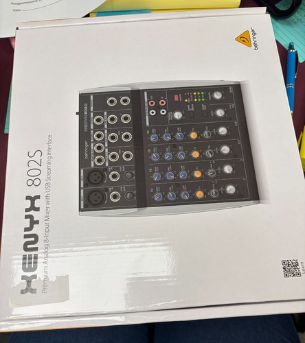 Behringer xenyx 802s mixer - behringer,