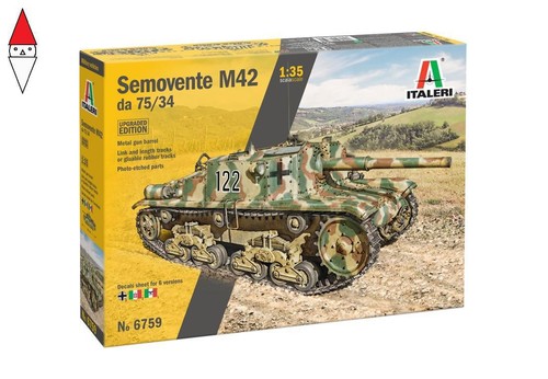 Italeri semovente m42 - 1/35, da