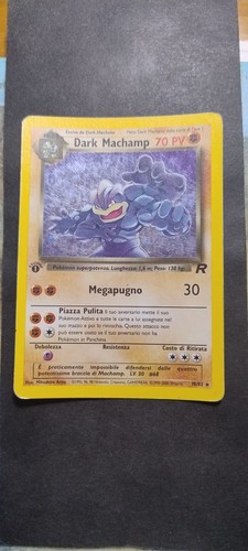 Dark machamp holo - dark, 10/82
