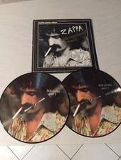 FRANK ZAPPA 2 LP UNDERGROUND RECORD PICTURE DISC ORIGINAL ROCK PROG RARO 