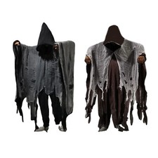 Costume Razziatore Adulto Grim Uomo Fantasma Halloween Abito Horror Mantello Abito Fantasioso