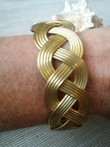 Bracciale doppiatreccia donna - bracciale,