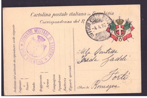 Timbro posta militare ww1 - posta,