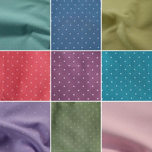Tessuto policotone spillo spot - policotone,