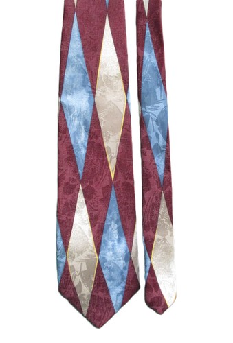 Torriani silk damask tie mod - damask,