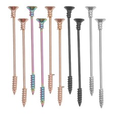  10 pezzi orecchini lunghi in