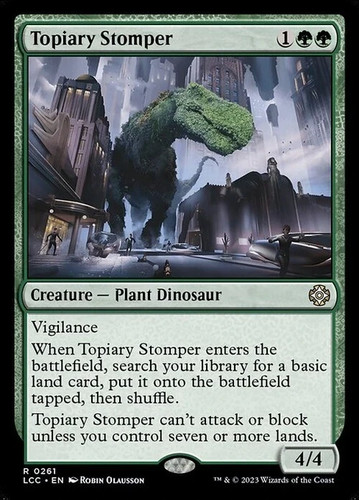 Topiary stomper fetch - topiary, (ex)