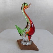 Scultura Papera vetro Murano