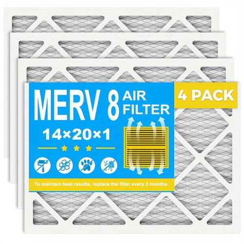 14x20x1 pleated air filter - 14x20x1,