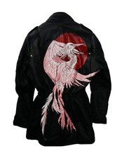 Giubbino In Pelle Dipinto A