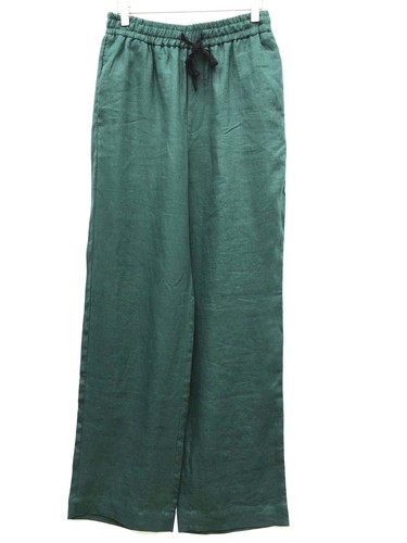 Zara verde lino pantaloni - zara,
