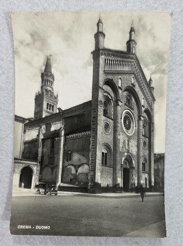 Cartolina cremona crema - cartolina,