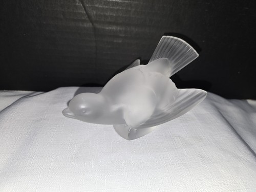 Lalique crystal sparrow - lalique,