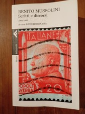 Benito Mussolini, Scritti E