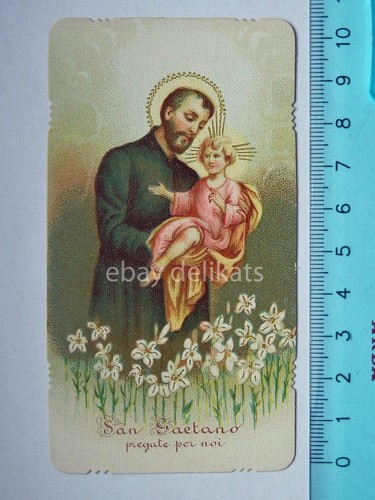 Vecchio santino san gaetano - vecchio,